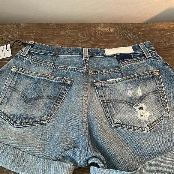 Re/Done Levi's Short & Tee bundle NWT 🦋🦋🦋 - Picture 6 of 10